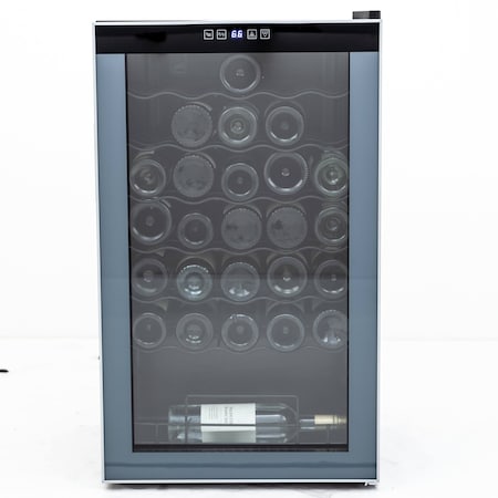 Avanti Avanti 34 Bottle Wine Cooler, Stainless Steel with Black Cabinet WC34N2P